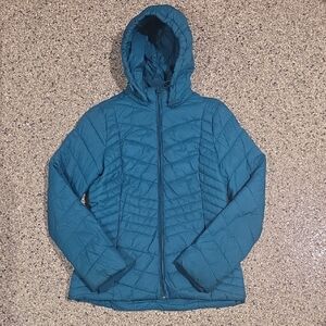 Xersion Blue Puffer Jacket Size Small